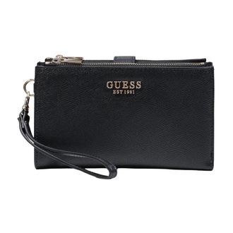Guess Amorette SLG Med Dou - Dames - Clutches - Zwart - ONE Size - Polyester - Tassen
