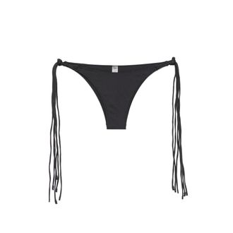 Frankies Bikinis X Jennie Camille Fringe-detail Bikini Bottoms