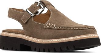 Donald J Pliner Cutout Slingback Loafer in Bark at Nordstrom, Size 7.5