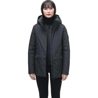 Nobis Womens Litho Upper Thigh Jacket - Large - Black