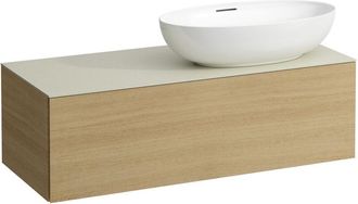 Laufen Laufen - Il Bagno Alessi Cajonera, 1 Agujero Para Grifo, Encimera