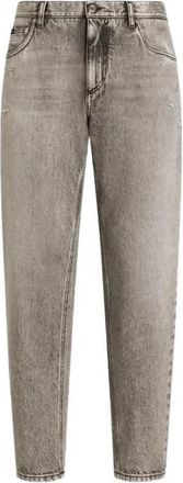 Dolce & Gabbana Pants Variante Abbinata S9001 - Heren - Loose Fit Jeans - Grijs - L - Jeans