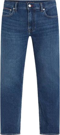 Tommy Hilfiger Straight Denton Cstr Jeans Broek - Heren - Slim Fit Jeans - Blauw - W36 - Katoen - Jeans