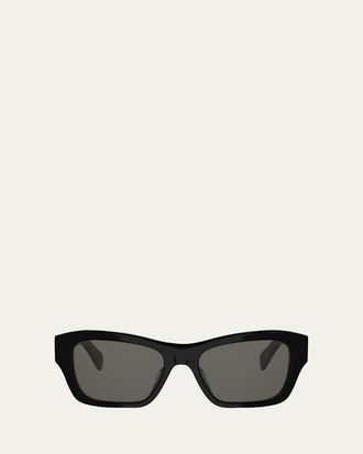 Celine Triomphe 15 Acetate Cat-Eye Sunglasses
