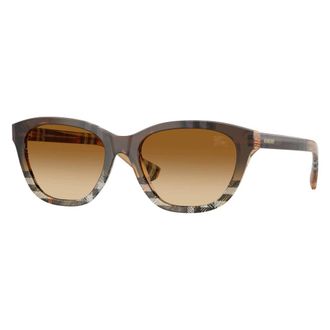 Burberry Sunglasses, female, Brown, Size: 54 MM Be4486 Sunglasses