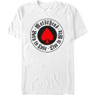 Mot&ouml;rhead Mens Motorhead Born To Lose, Live To Sin Graphic T-Shirt in White at Nordstrom, Size Xxx-Large
