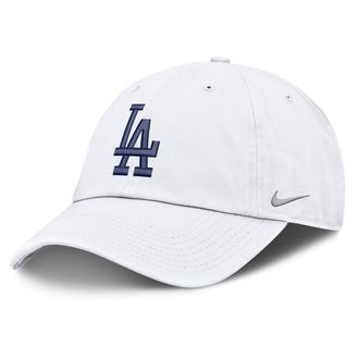 Nike Los Angeles Dodgers USA 250 Club Nike Mens MLB Adjustable Hat in White | NX0110ALD-SWZ