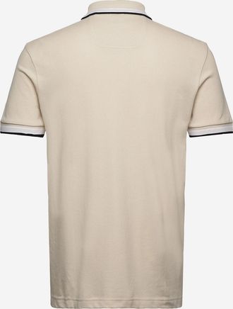HUGO BOSS Mens Polo Shirt Cotton Piqu&eacute; Light Beige T-shirts And Polos