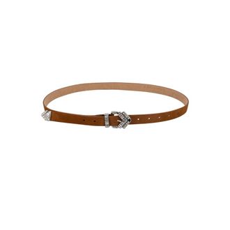 Ermanno Scervino Accessoires, Dames, Bruin, M, Slim Belt