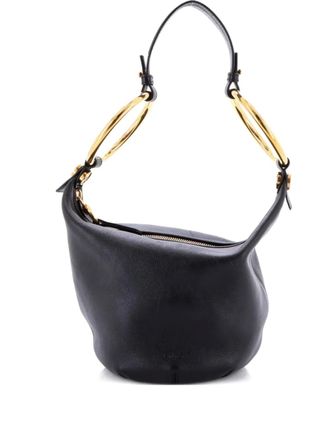 Chloé Bracelet Zip Leather Small shoulder bag - Zwart
