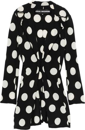 Junya Watanabe Womens Dotted Single-Breasted Jacket
