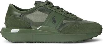 Polo Ralph Lauren Train 89 PP Sneakers - Dames - Sneakers - Groen - 37 EU - Leer - Schoenen