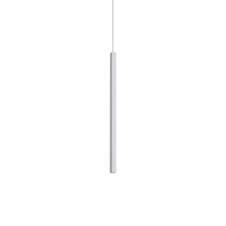 Netlighting Look Square Slim Pendant Ceiling Light White 1x LED 220lm 3000K