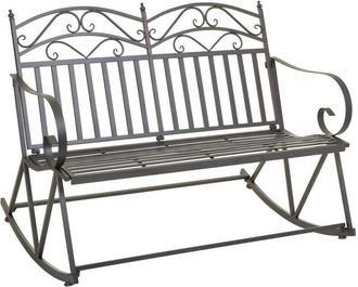 Wanderlust Deco Sofa Balancin De Forja Marr&oacute;n 116x45x91h Cm