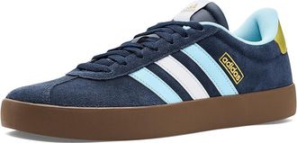adidas VL Court 3.0 Mens Shoes Night Navy/Icey Blue/White : 10.5 D - Medium, Leather