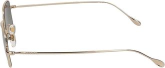 Gucci Unisex Gg1813s Sunglasses Gold Metal