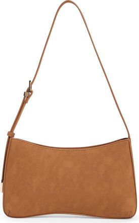 Urban Expression Faux Suede Shoulder Bag in Cognac at Nordstrom Rack