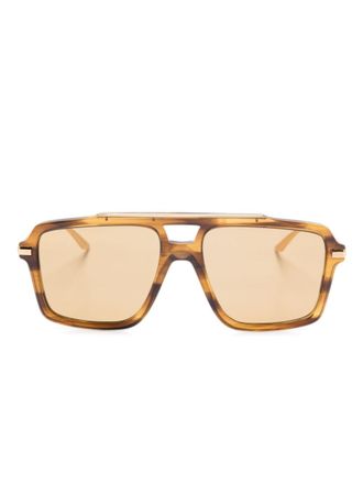 Dolce & Gabbana Eyewear DG 4477 sunglasses - men - Acetate - 56 - Brown