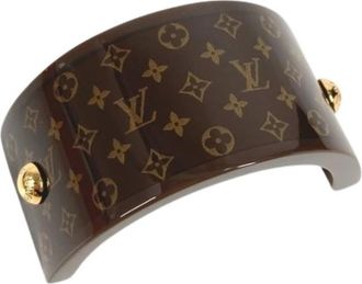 Louis Vuitton Pre-owned Vintage Stoffen Haaraccessoire - Dames - Vintage Accessoires - Bruin - ONE Size - Vintage