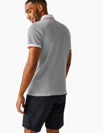 Regatta Mens Regatta Mens Tiver Striped Polo Shirt - White/Multi - Size: 36