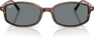 Ray-Ban Sunglasses Rb2232 954/62 Brown Striped/Blue Unisex