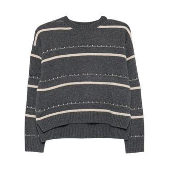 Pennyblack Maglia Girocollo - - Knitwear - Donna - Grigio - S