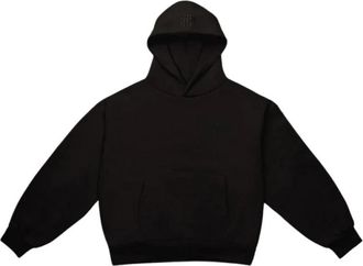 Garment Workshop Double Layer Embro Hoodie - Heren - Hoodies - Zwart - L - Katoen - Hoodies & sweatvesten