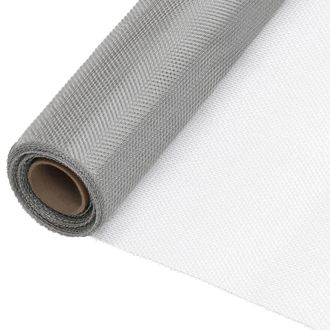 Berkfield Home Mesh Screen Stainless Steel 80x2000 cm Silver