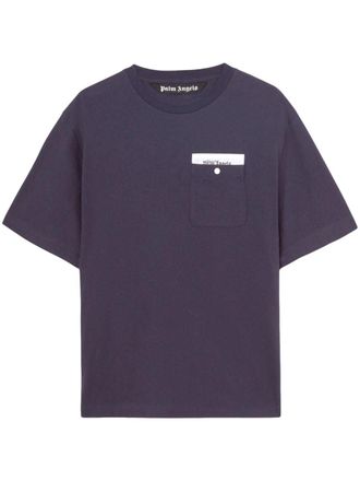 Palm Angels T-shirt Sartorial Tape - Blu