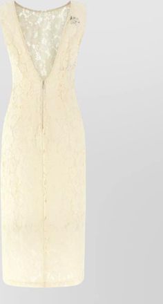 Pinko cotton midi dress