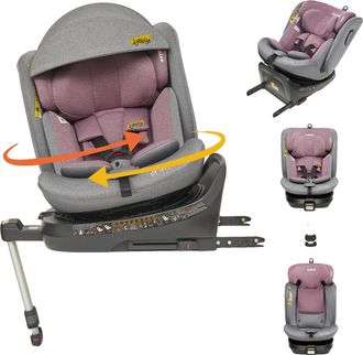 OEM Silla De Coche Infantil, Instalaci&oacute;n Isofix, Arn&eacute;s De Cinco Puntos, Rosa