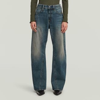 G-Star Contor Wide Jeans - Donkerblauw - Dames