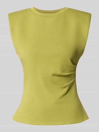 Vero Moda Bluse mit gelegten Falten Modell Pina in Grass, Gr&ouml;&szlig;e XL