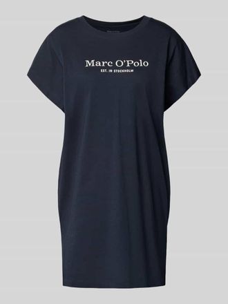 Marc O'Polo Nachthemd mit Fledermaus&auml;rmel in Dunkelblau, Gr&ouml;&szlig;e S