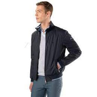Harmont & Blaine Light Jackets, male, Blue, Size: L Summer Jacket