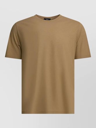 Herno short sleeve crew neck plain t shirt