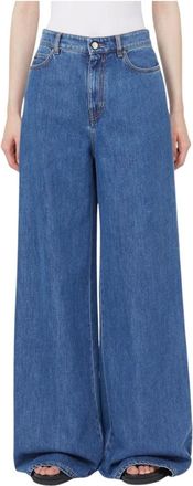 Max Mara Mujer, Vaqueros, Azul, Talla: L