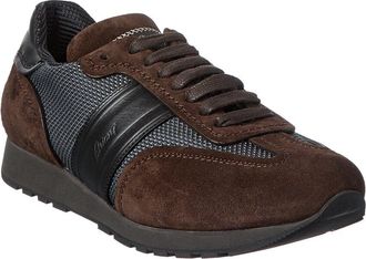 Brioni Suede-Trim Runner Sneaker