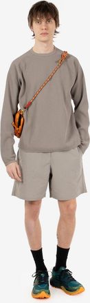 Goldwin Waffle light l/s t-shirt arid beige