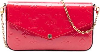 Louis Vuitton Pre-owned Shoulder Bags, female, Red, Size: ONE SIZE Pre-owned Chain Wallet