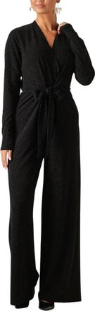 Freebird by Steven Vasili LS Jumpsuit - Dames - Jumpsuits - Zwart - XL - Polyester - Jumpsuits & Playsuits