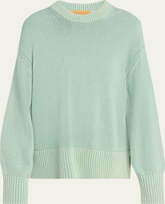 Guest In Residence Sunwash Cozy Crewneck Sweater