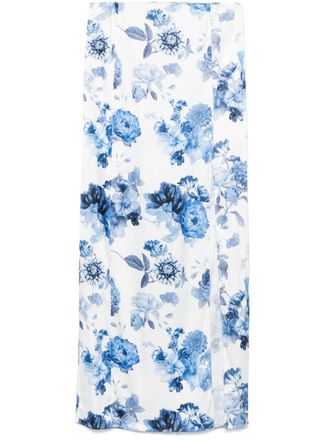Alice & Olivia Alice + Olivia Womens Skirts Clear blue