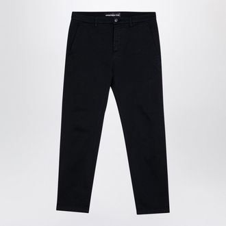 Department Five Dark Blue Cotton Trousers