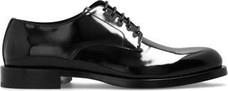Dolce & Gabbana Leren Derby schoenen - Heren - Nette schoenen - Zwart - 40 EU - Leer - Schoenen