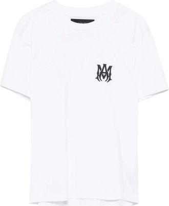 Amiri MA Core Logo Tee - Tops - Mujer - Blanco - XS