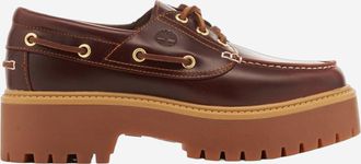 Timberland Stone Street Leder -Plattform -Ladung
