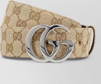 Gucci leather belt adjustable length unisex accessory