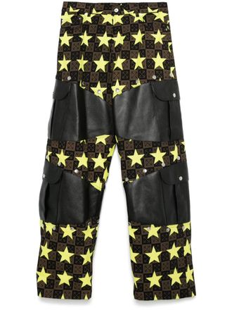 Off-white Pantaloni Stars AO Samurai - Marrone