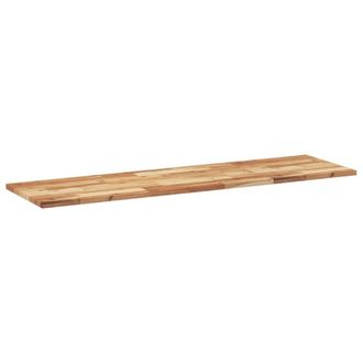 Berkfield Home Compact Floating Shelves 4 pcs 120x40x2 cm Oil Finished Solid Woo in Brown | Size: 120 x 40 x 2 cm